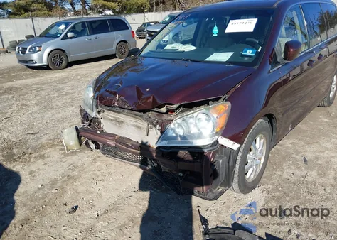 2008 Honda Odyssey Ex-L z USA, uszkodzony, nr VIN 5FNRL386X8B406552